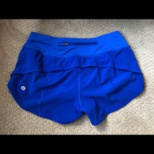 Lululemon Royal Blue Shorts